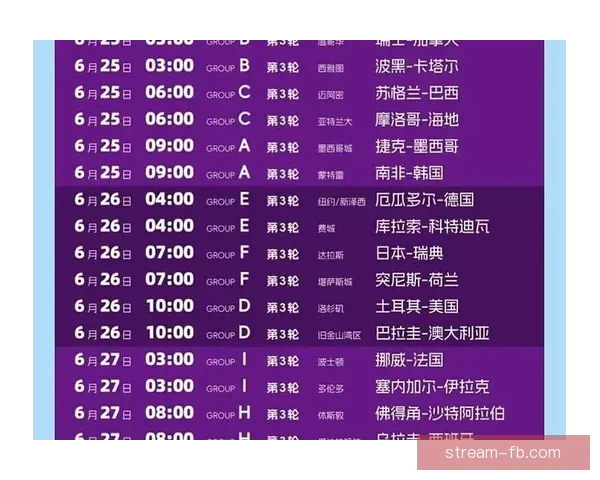 美加墨世界杯精彩对决全程赛程与焦点比赛安排解析